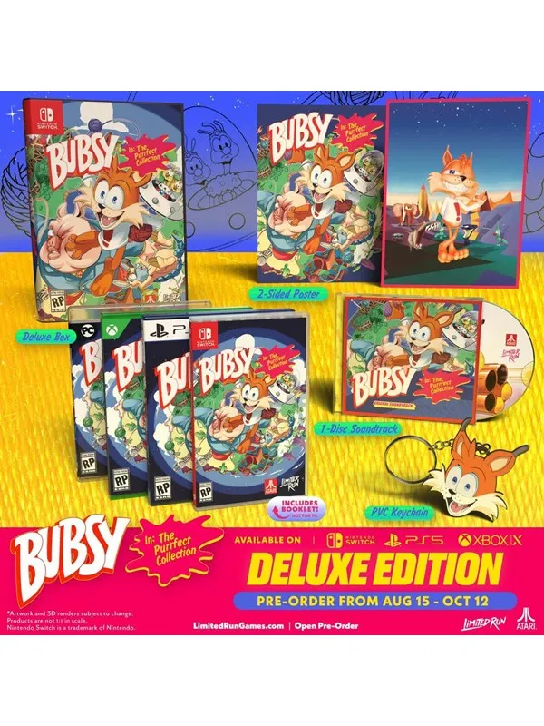 Bubsy in: The Purrfect Collection (Deluxe Edition) - Nintendo Switch - Collection