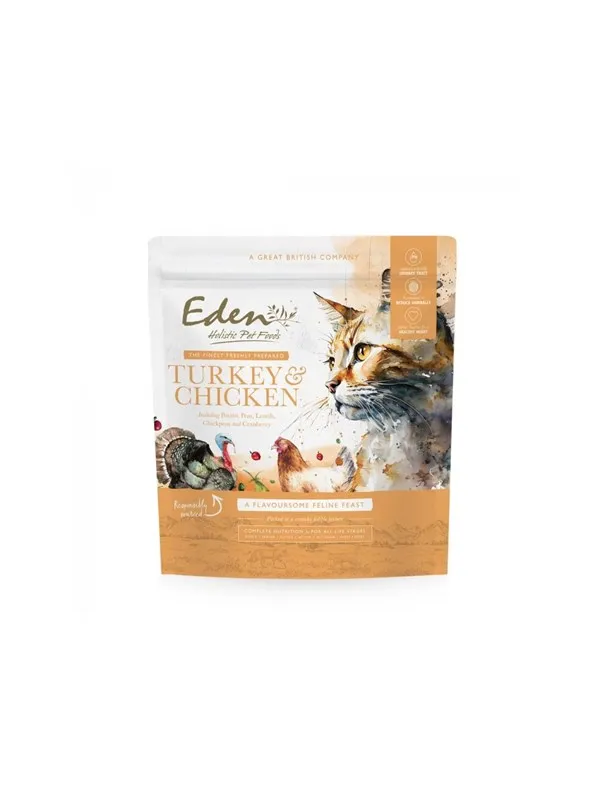 Eden Turkey & Chicken - dry cat food - 1.5 kg