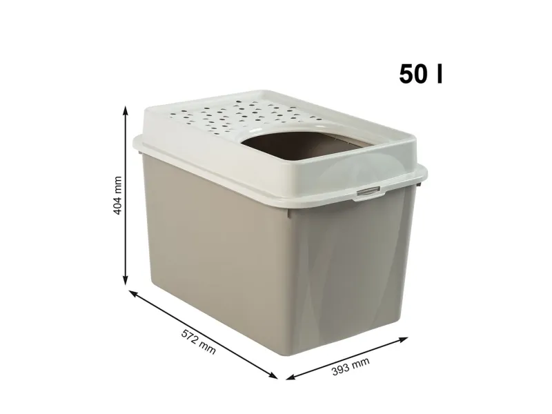 rotho Berty Eco Cappuccino - cat litter box