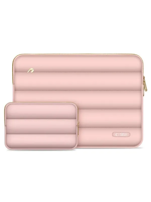 Tech-Protect  Puffy Laptop Bag 13-14 - Pink