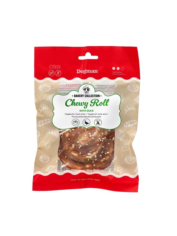 Dogman Chewy Roll Duck