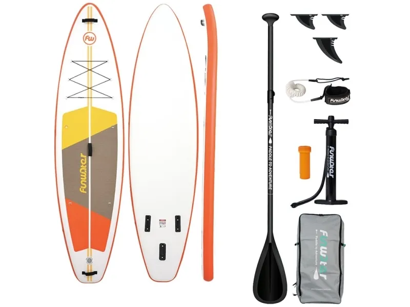 FunWater SUPFW69B SUP Paddleboard 3.35m - Orange/White