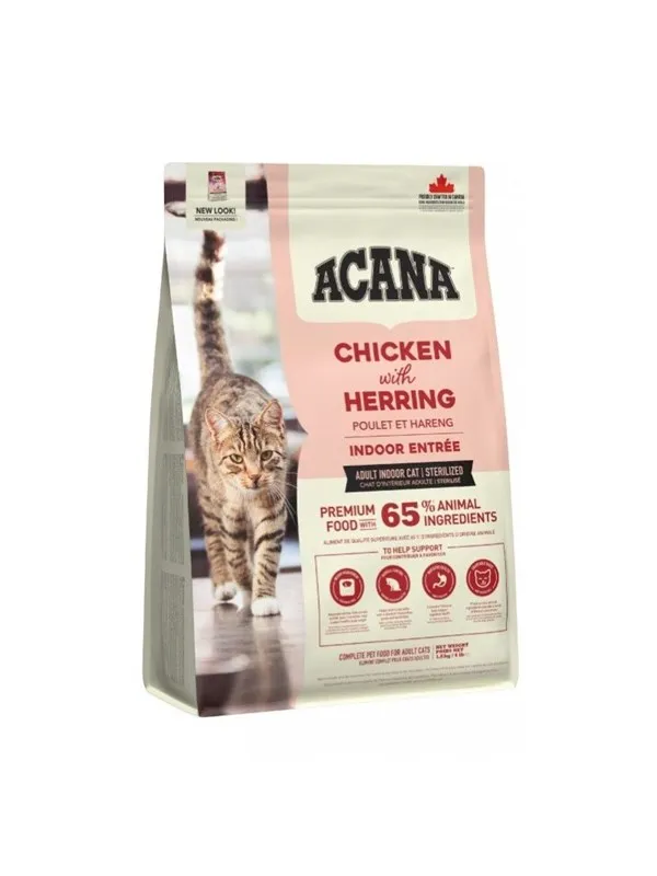 Acana Indoor Entrée - dry cat food - 1.8kg