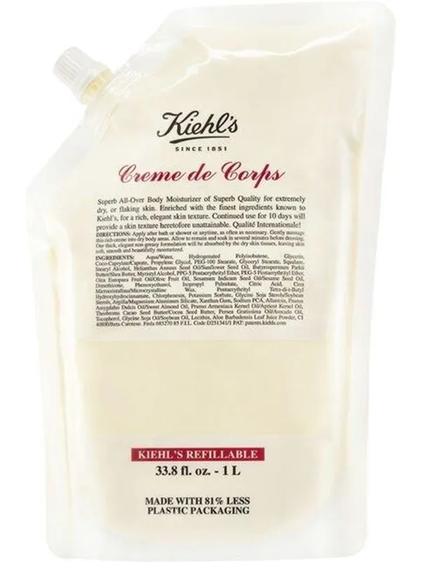 Kiehl's Creme De Corps 1L - Refill Pouch