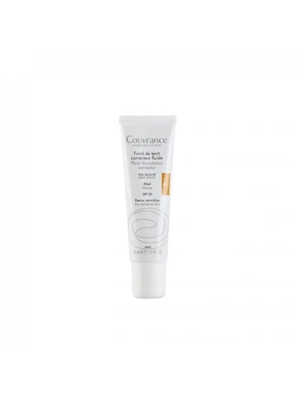 Avène Couvrance Fluid Foundation Corrector SPF20 4.0 Honey 30 ml