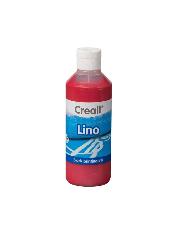Creall Lino Blockprint Paint Dark Red 250ml