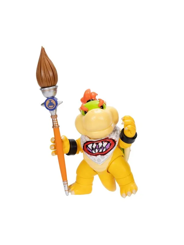 Jakks The Super Mario Galaxy Movie - Bowser Jr with Paint Brush Action Figure 12 cm