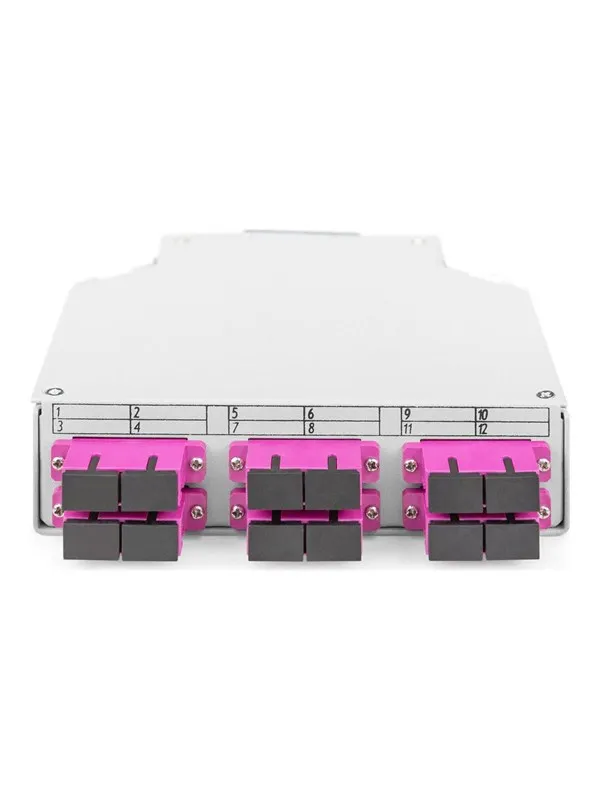 DIGITUS fibre-optic distribution box - OM4 assembled with SC adapter and pigtail