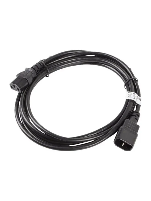 Lanberg - power extension cable - power IEC 60320 C13 to IEC 60320 C14 - 3 m