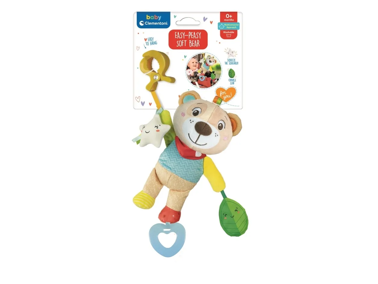 Clementoni Easy-Peasy Soft Bear