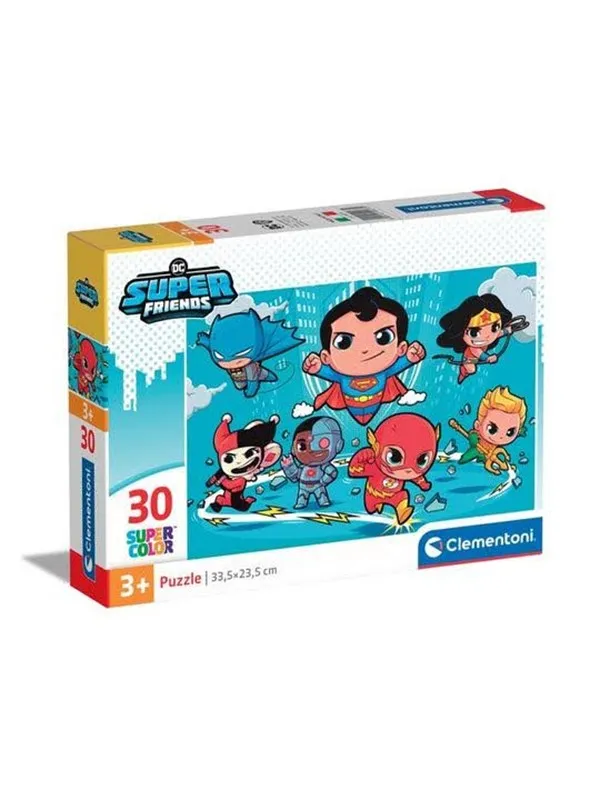 Clementoni Puzzle DC Comics Superfriends 30 pieces Gulv