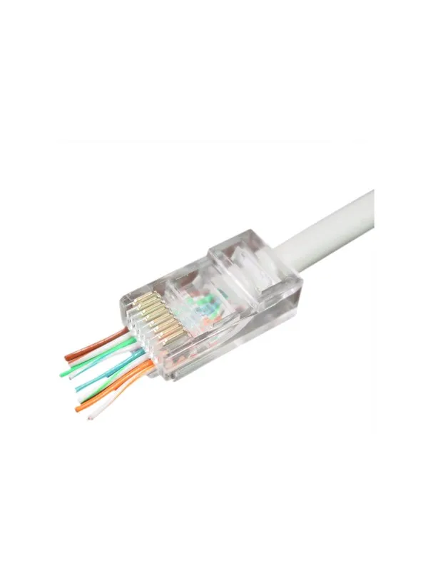 Gembird Modular Plug - network connector - Transparent
