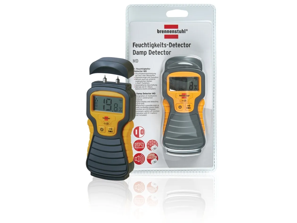 Brennenstuhl moisture meter for wood/walls/building material