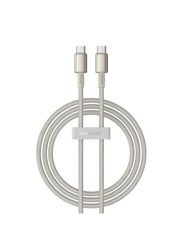 Baseus Tungsten Gold USB-C to USB-C Cable 100W 1m (gold)