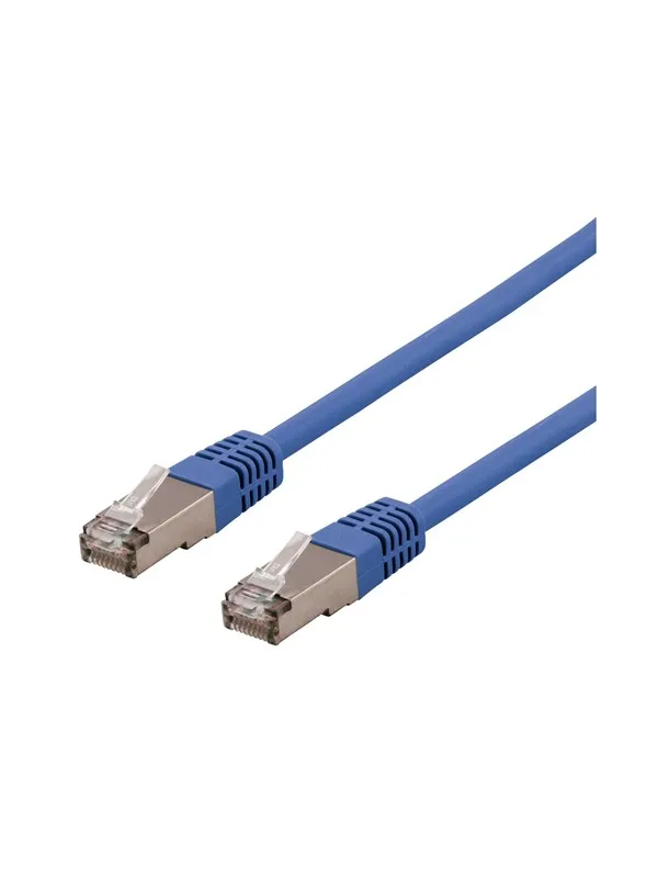 Deltaco SFTP-61BH - patch cable - 1 m - blue - Blå - 1m