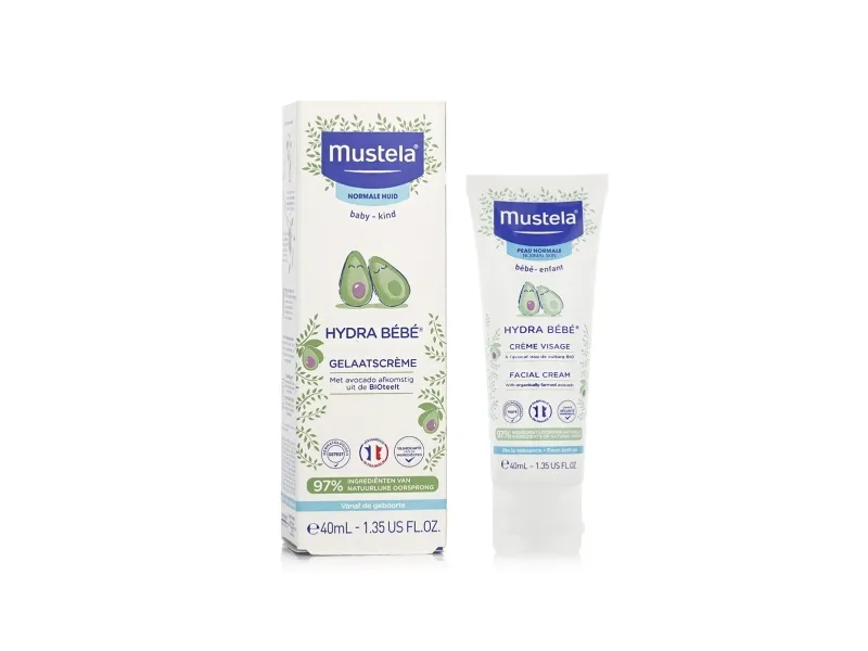 Mustela Hydra Bebe Avocado Hydrating Cream - 40 ml