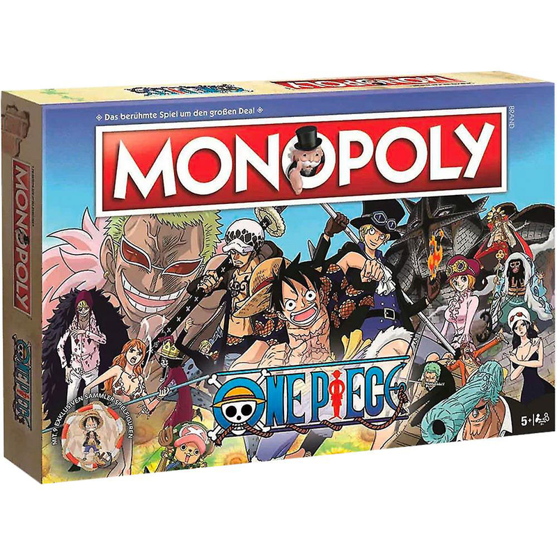 Winning Moves One Piece Monopoly Board Game (ENGLISH)