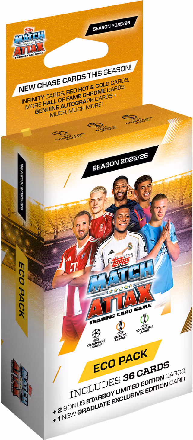 Topps MATCH ATTAX CHAMPIONS LEAGUE ECO PACK
