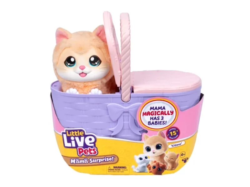 Little Live Pets MAMA SURPRISE MAMA KITTY PLAYSET