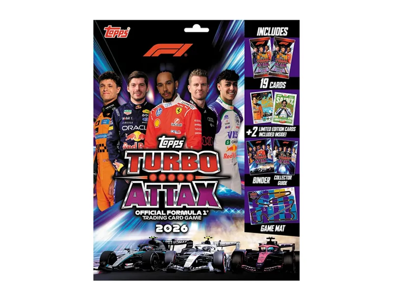Topps FORMULA 1 TURBO ATTAX STARTER PACK