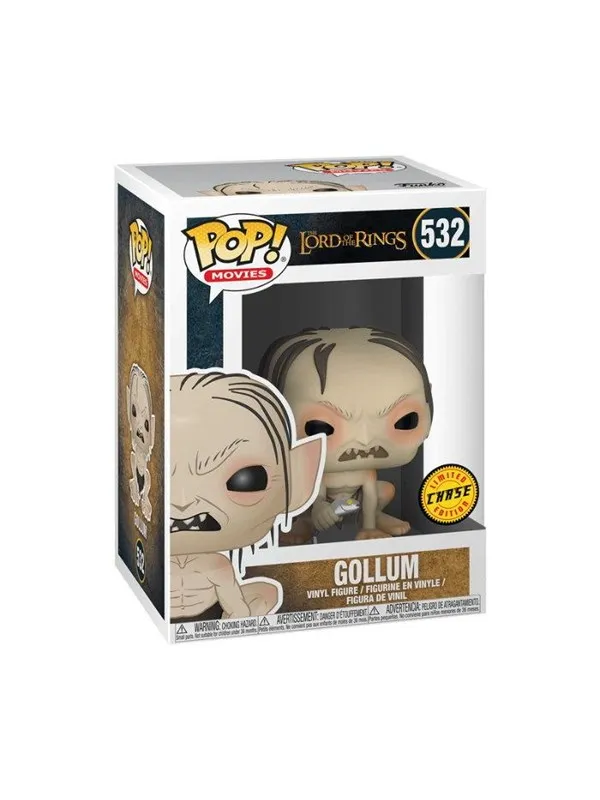 Funko! - Funko POP Vinyl LOTR/Hobbit Gollum w/chase