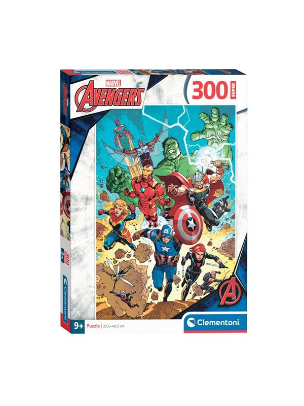 Clementoni Jigsaw Puzzle Super Color The Avengers 300pcs. Gulv