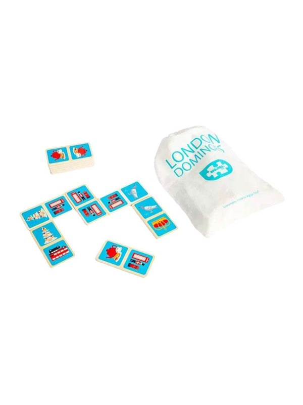 Bigjigs Wooden London Domino Game 28pcs.