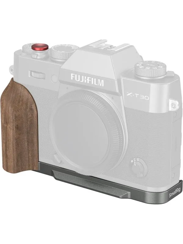 SmallRig 5668 L-Shaped Mount Plate w Wooden Handle