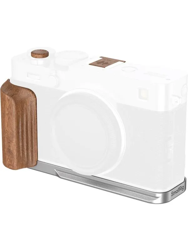 SmallRig 5984 L-Shaped Mount Plate with Wooden Han