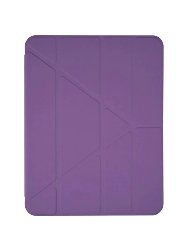 Pomologic - BookFold Clear for iPad Air 13 M2/M3/M4 Clear/Purple