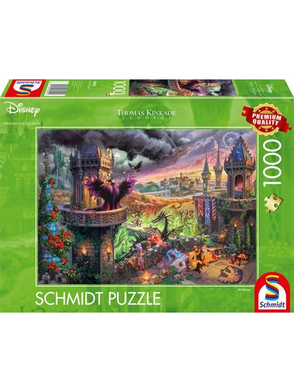 Schmidt Thomas Kinkade Studios: Maleficent Puzzle 1000 pcs