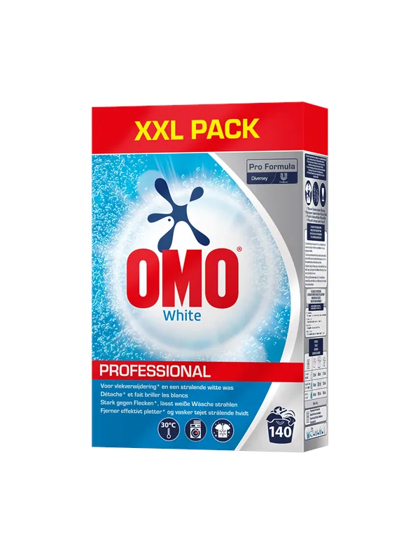 Omo Professional White Powder 7kg - 140 washes