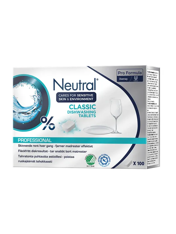 Neutral Professional Dishwasher Tablets 100 pcs.