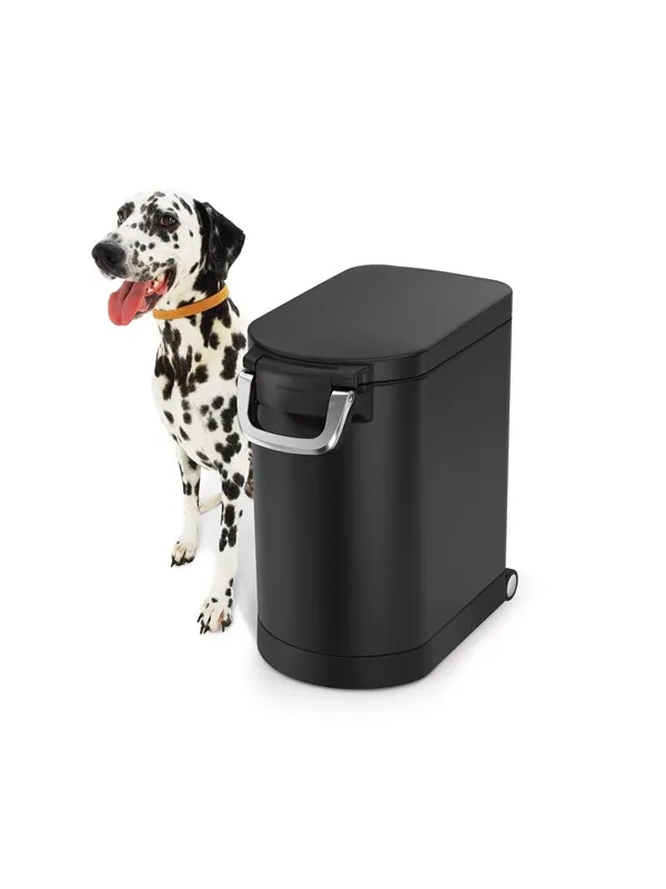 Simplehuman 25L medium pet food bin, black