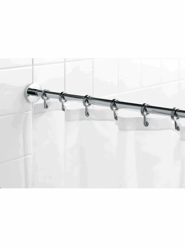 Croydex Elegant rund dusjforhengsstang