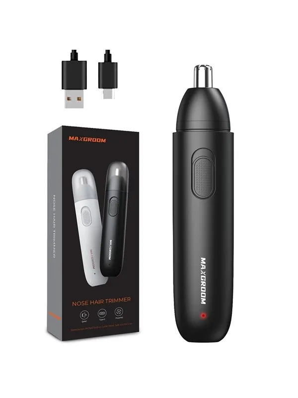 MAXGROOM Nesehårtrimmer GT2220A Nose Ear and Eyebrow Trimmer - Black