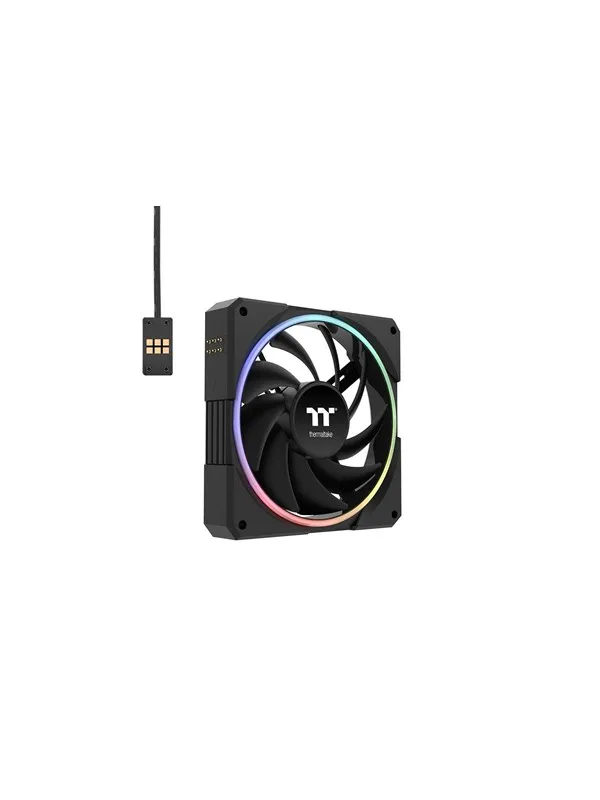 Thermaltake TS120 EX RGB PC Cooling Fan - Black (3pack) - Kabinettvifte - 120mm - Svart - 21 dBA