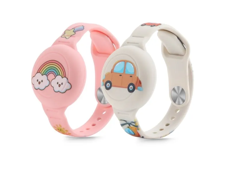 Tech-Protect  Smooth 2-pack Case for Apple AirTag 1/2 for Kids - Multicolor