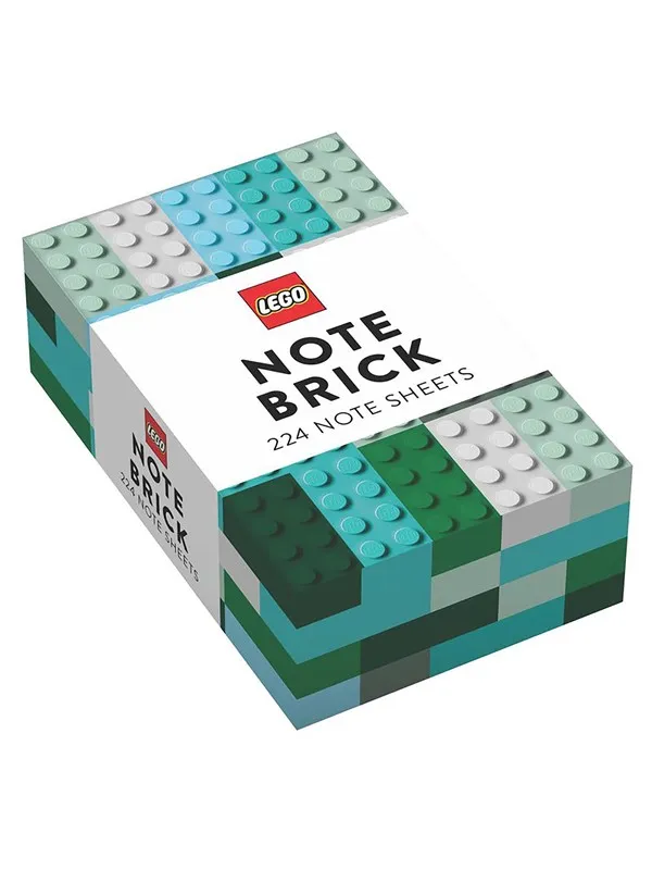Euromic LEGO® Note Brick (Blue-Green) 224 note sheets