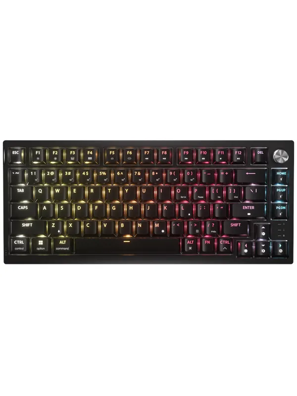 Corsair K65 Plus Wireless 75% - MLX Fusion - Gamingtastatur - Engelsk (USA) - Svart