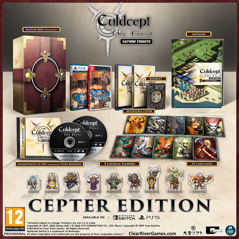 Culdcept The First Saturn Tribute (Ceptor Edition) - Nintendo Switch - Turbasert
