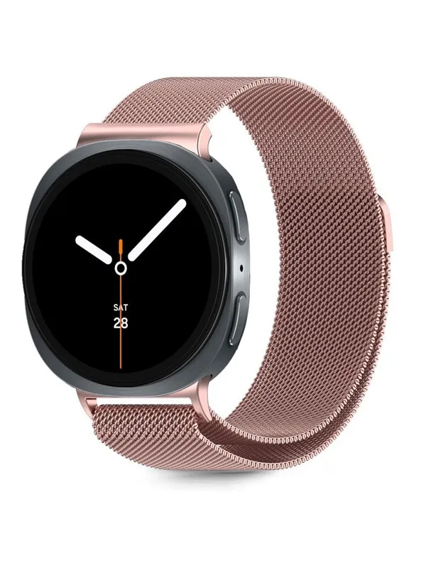 Tech-Protect Stainless Steel Strap for Samsung Galaxy Watch 40/44/46 mm - Pink