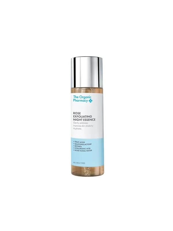 The Organic Pharmacy Pharmacy Rose Exfoliating Night Essence - 150 ml.
