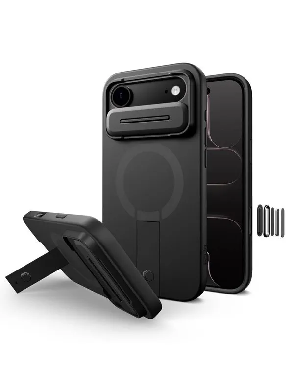 Tech-Protect Kevlar Aura MagSafe Case for iPhone Air - Black