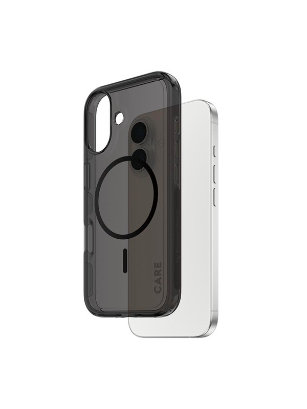 CARE by PanzerGlass Flagship Case Urban Explorer Smokey w. Black MagSafe iPhone 17