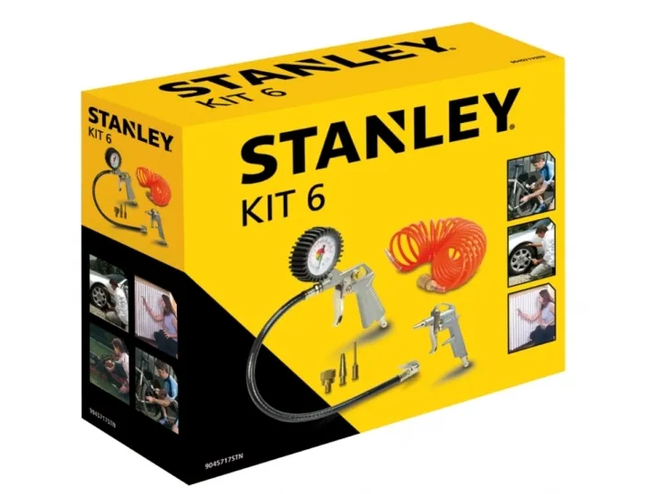 Stanley Air Tool Kit - 6 Pieces