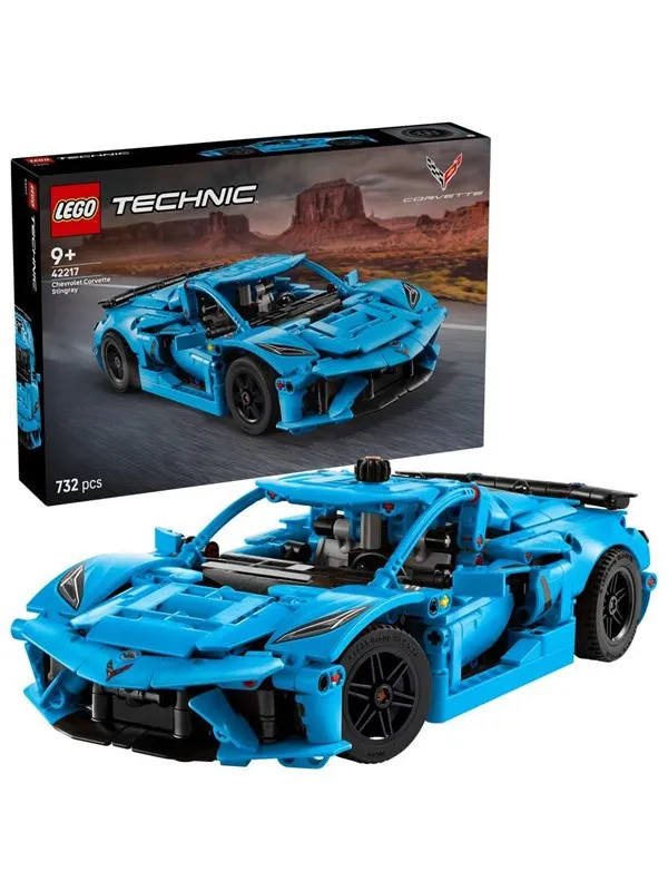 LEGO Agents 42217 Blå Chevrolet Corvette Stingray