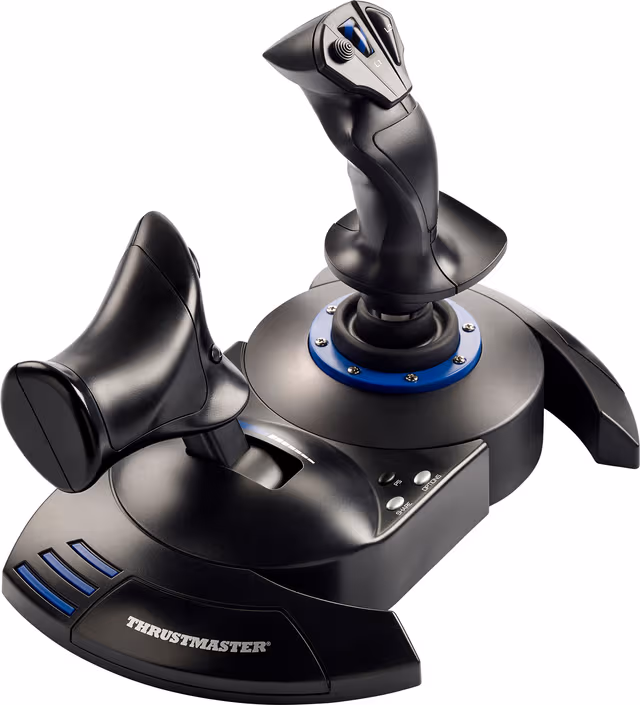 Thrustmaster T-Flight Hotas 4 - Wired Styreenhet for flysimulator - Sony PlayStation 5