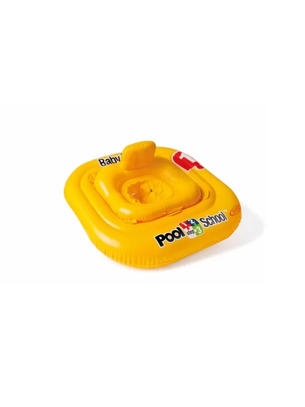 Intex Pool School Deluxe Baby Float, alder 1-2, 79x79 cm