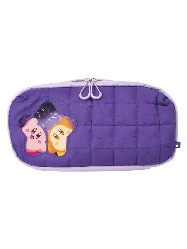 HORI Puff Pouch for Nintendo Switch 2 (Kirby and Waddle Dee) - Purple - Mid-size - Bag - Nintendo Switch 2
